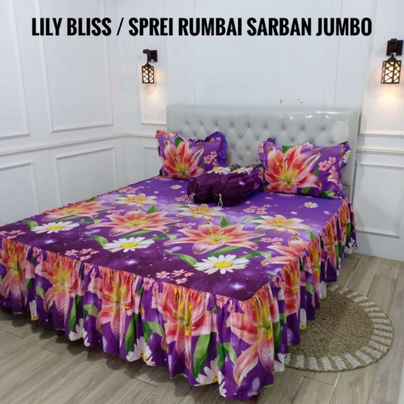 sprei rumbai ukr 120x200x20 sarban jumbo