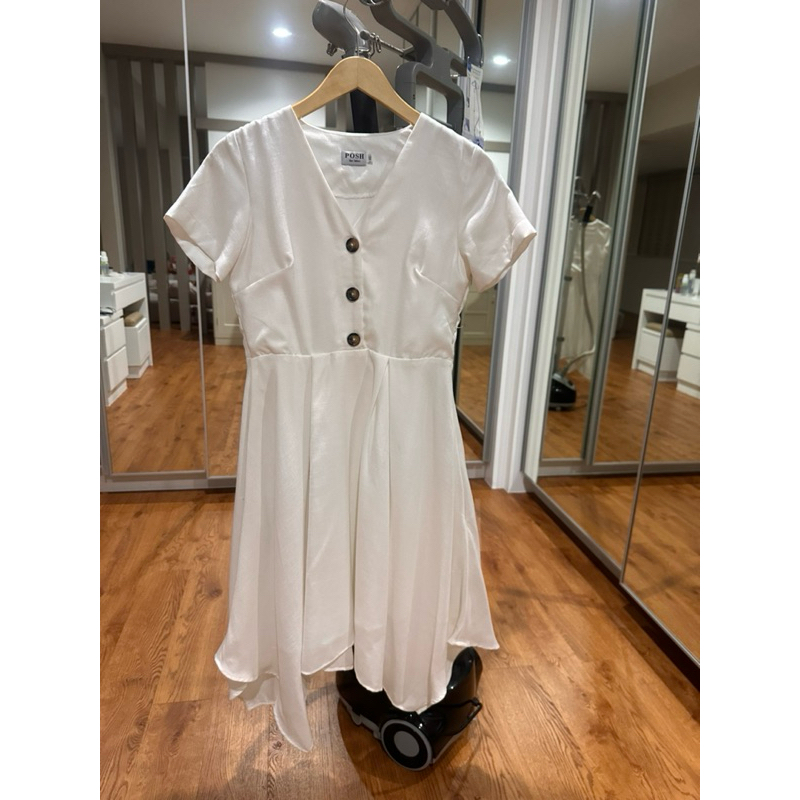 posh the label white dress