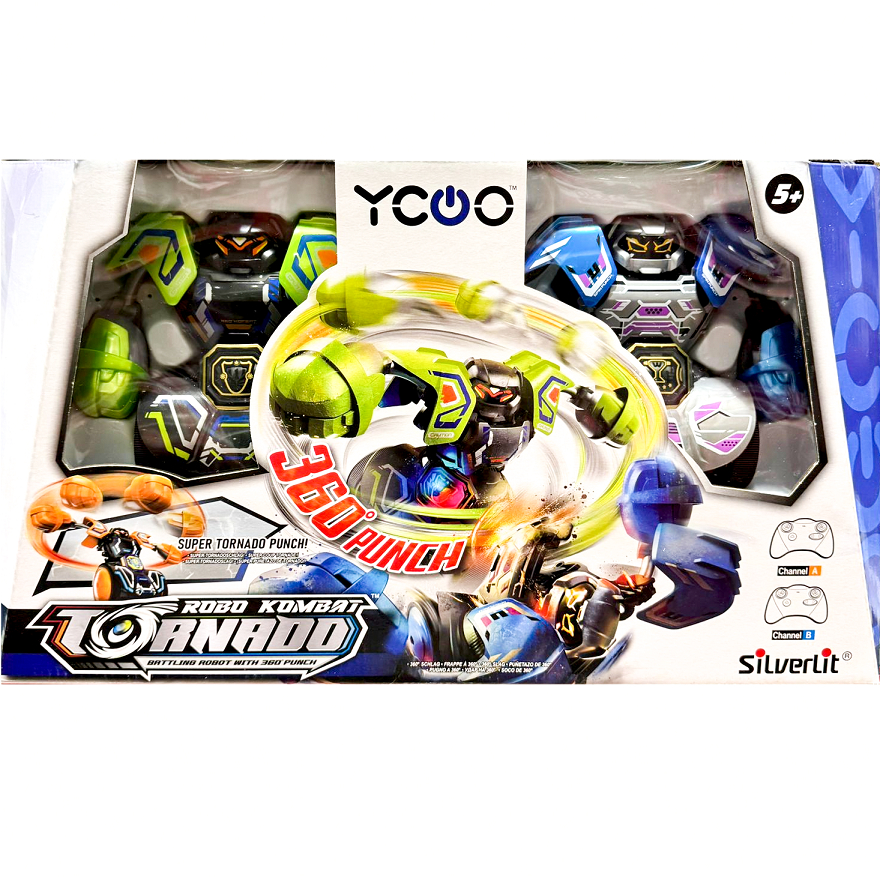 Silverlit YCOO Robo Kombat Remote Control Robot Vikings Samurai Combat Double Battle Pack Duo