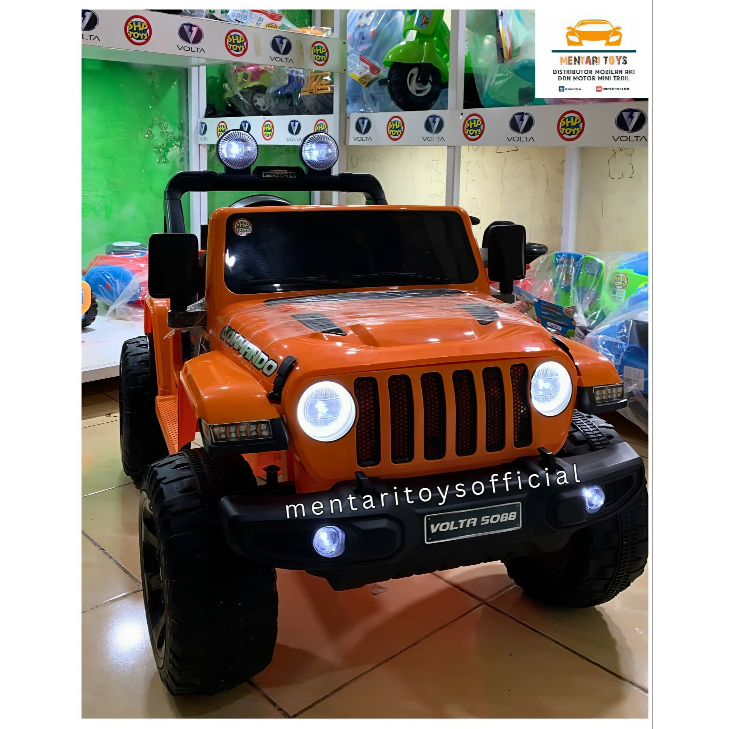 Mainan Anak Mobil Aki Volta Commando 5088