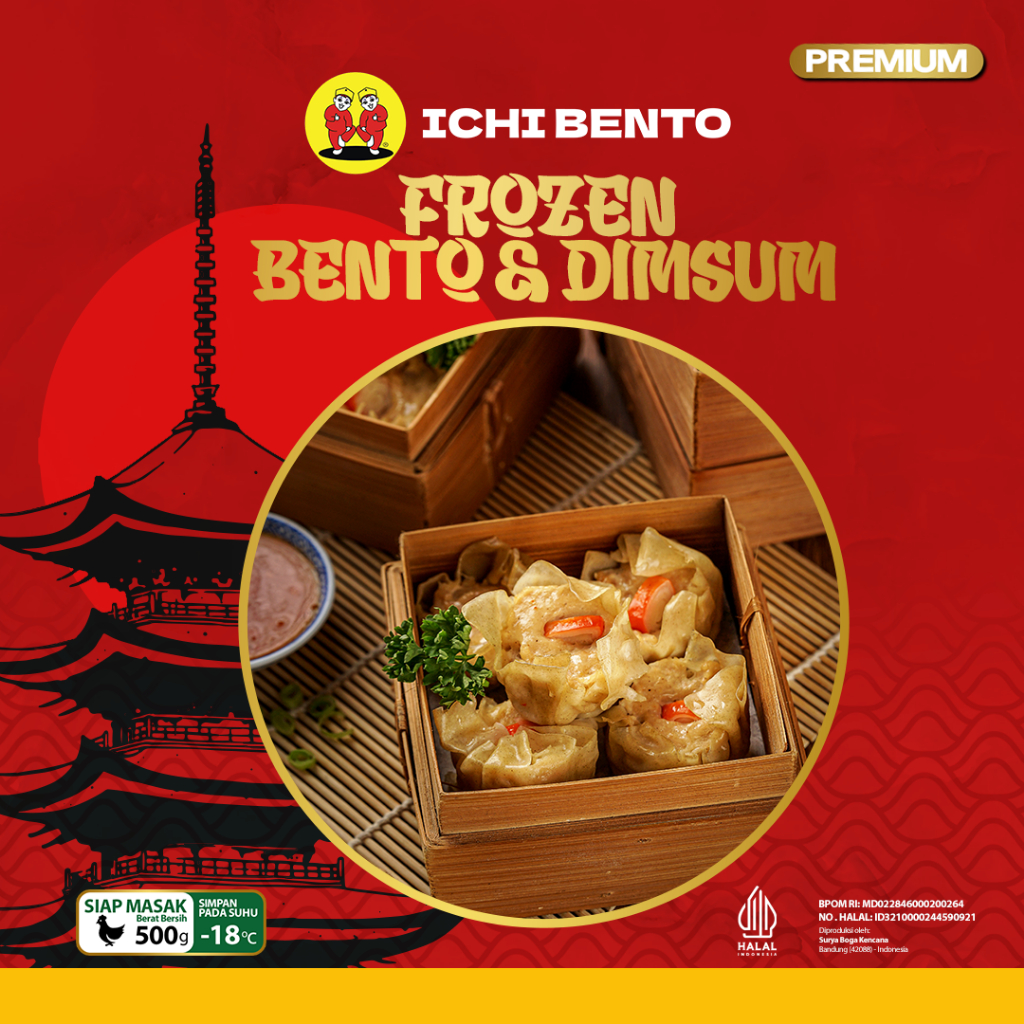 

Siomay Daging Ayam Frozen Dimsum Bento / 20