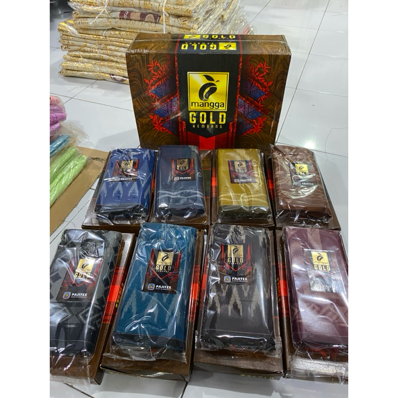 Pajitex Sarung Mngga Gold Kembang || Sarung mangga