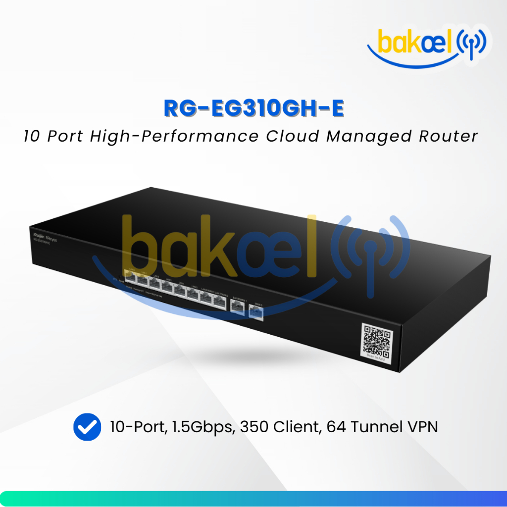 Ruijie RG-EG310GH-E Router 10-Port High Performance EG310GHE