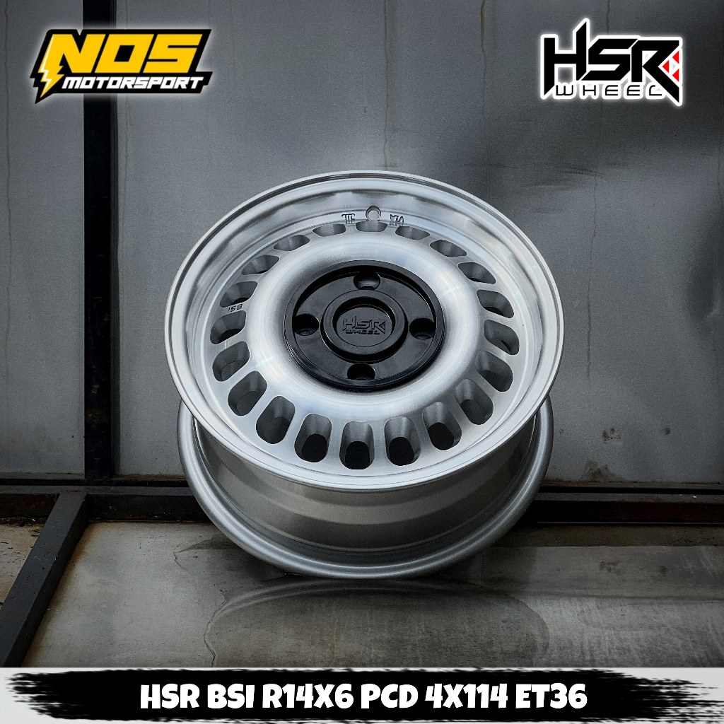 VELG MOBIL AVANZA XENIA KIJANG R14X6 PCD 4X114 ET36 HSR BSI | VELG MOBIL RACING MODEL KALENG RING 14