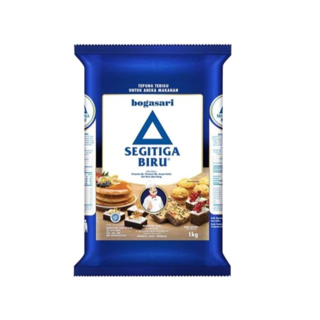 

BOGASARI TERIGU SEGITIGA BIRU 1 KG - TEPUNG