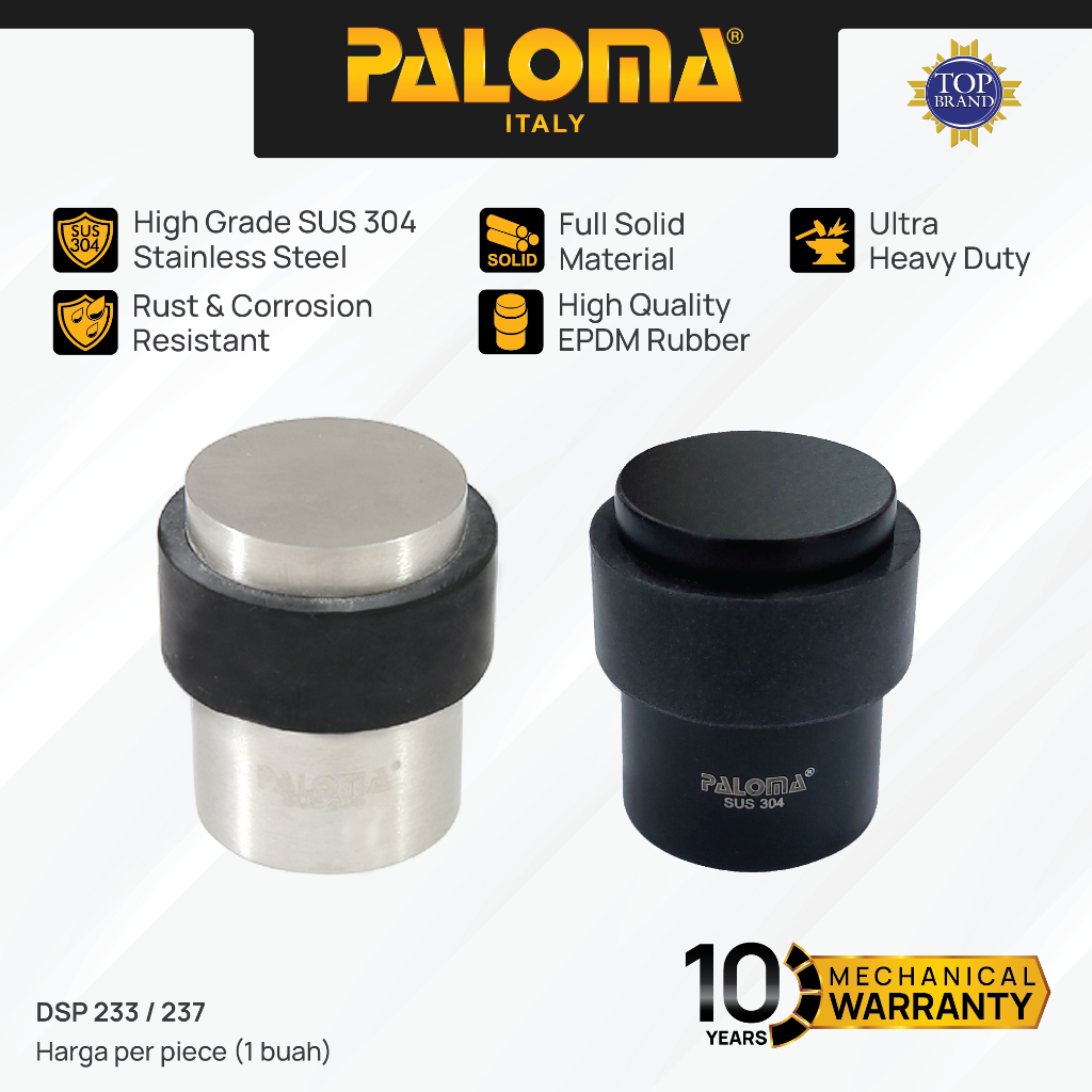 PALOMA Door Stopper Penahan Pintu Lantai Door Stop Stoper Floor Pengganjal Ganjalan Pintu Rumah Kare