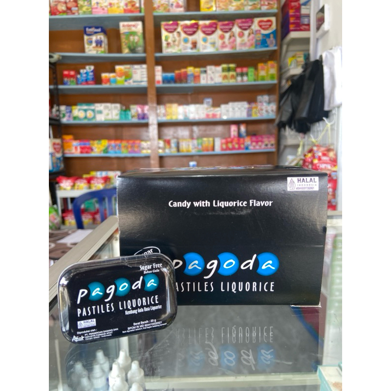 

Pagoda Pastiles/ Pagoda Pastiles Luquorice