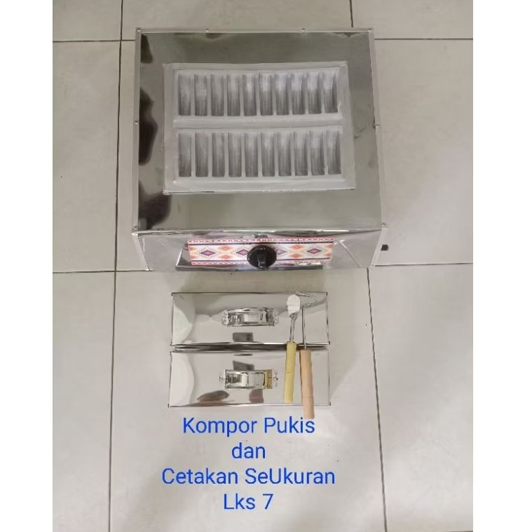 Kompor Pukis Stanlies dan Cetakan Pukis SeUkuran Lks 7