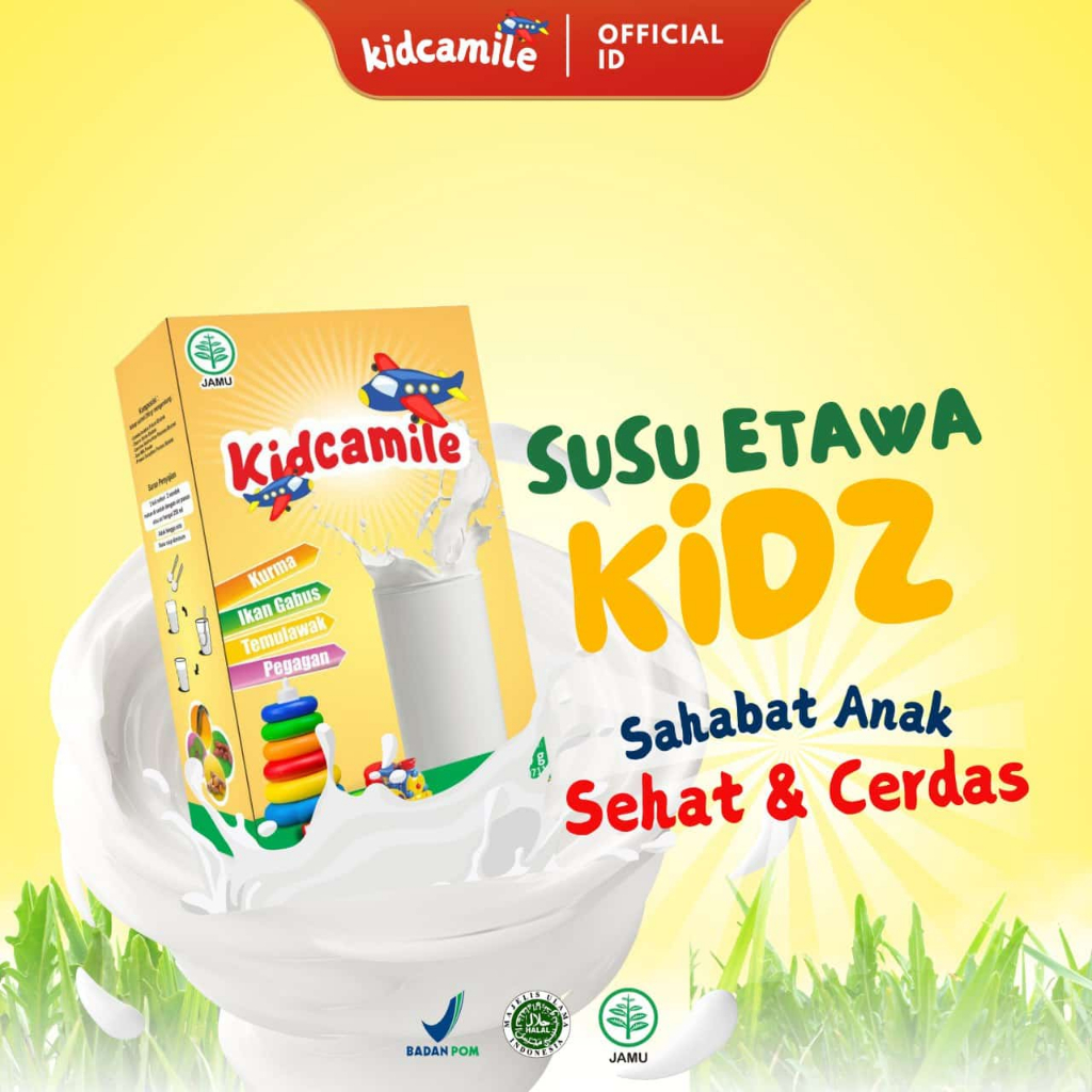 

Kidcamile Susu Etawa KiDz Sahabat Anak & Cerdas