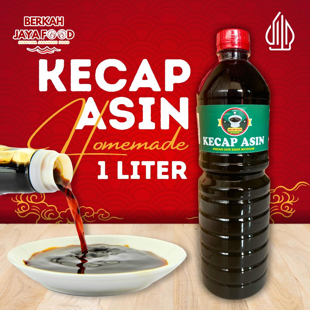 Kecap Asin Mie Ayam | Kecap Asin Homemade | 1 liter