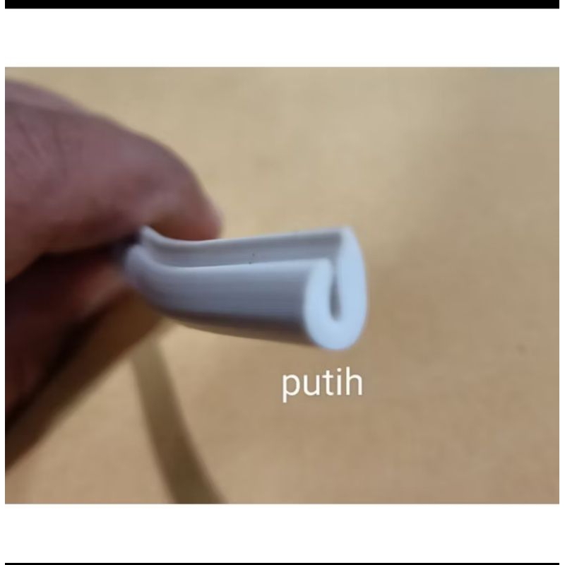 Karet list u jepit kecil putih