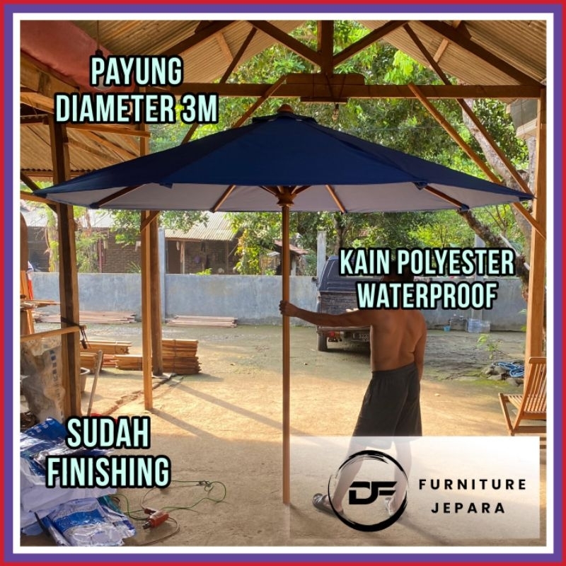 Tenda Payung Jati Payung Cafe Outdoor
