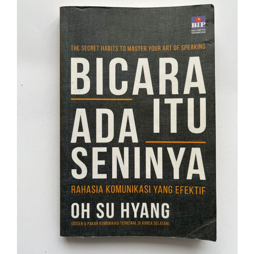 Preloved Bicara itu ada seninya