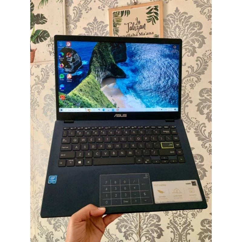 LAPTOP ASUS SERI BARU E410 RAM 8 SUPER SLIM || LAPTOP MURAH || LAPTOP SECOND || LAPTOP KULIAH KERJA