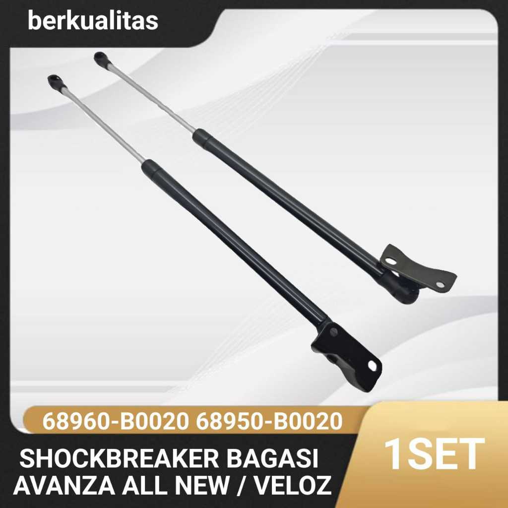 1SET BREAKER BAGASI AVANZA ALL NEW/VELOZ 68960-B0020 (L) 68950-B0020 (R)