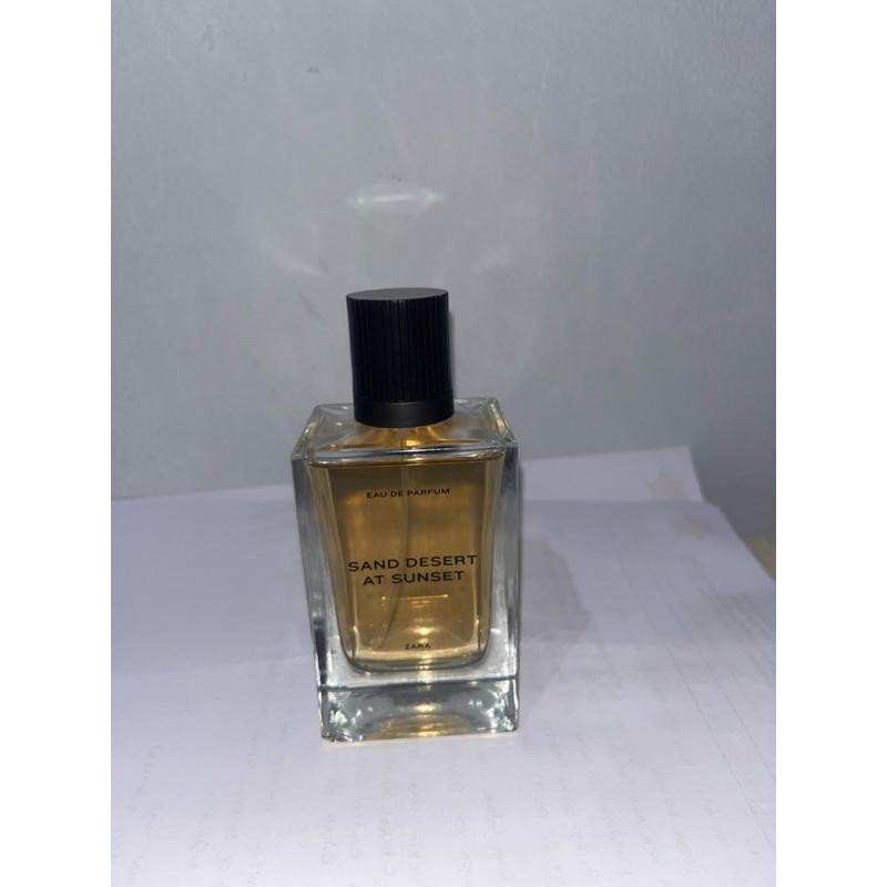 PARFUME ZARA SAND DESSERT AT SUNSET