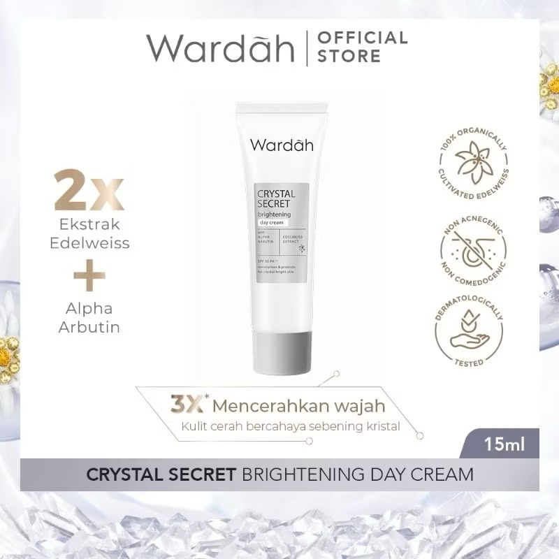 WARDAH Crystal Secret Brightening Day Cream 15ml | WARDAH
