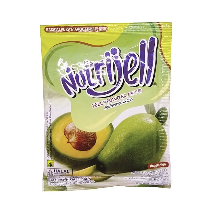 

Nutrijell Jelly Powder Rasa Avocado ( Alpukat ) 30 Gr