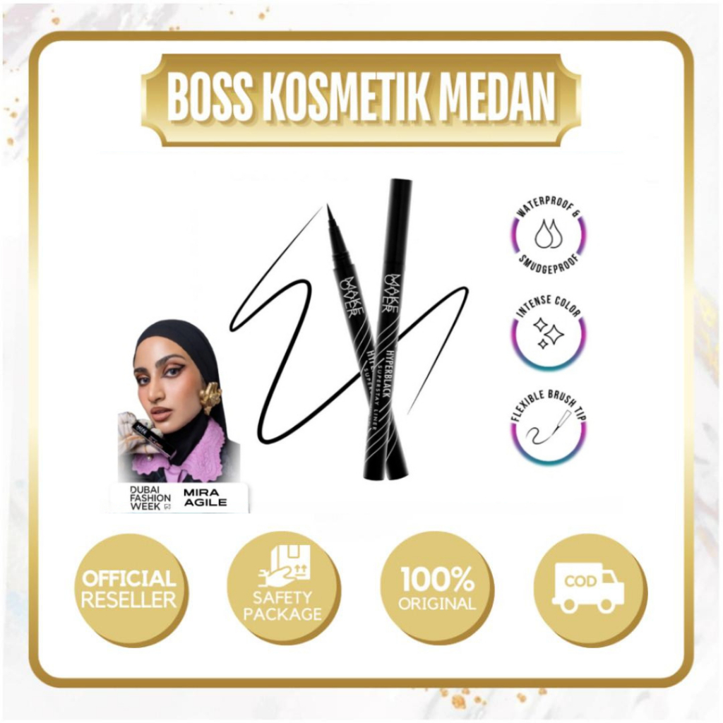 MAKE OVER HYPER BLACK SUPERSTAY LINER / eyeliner make over