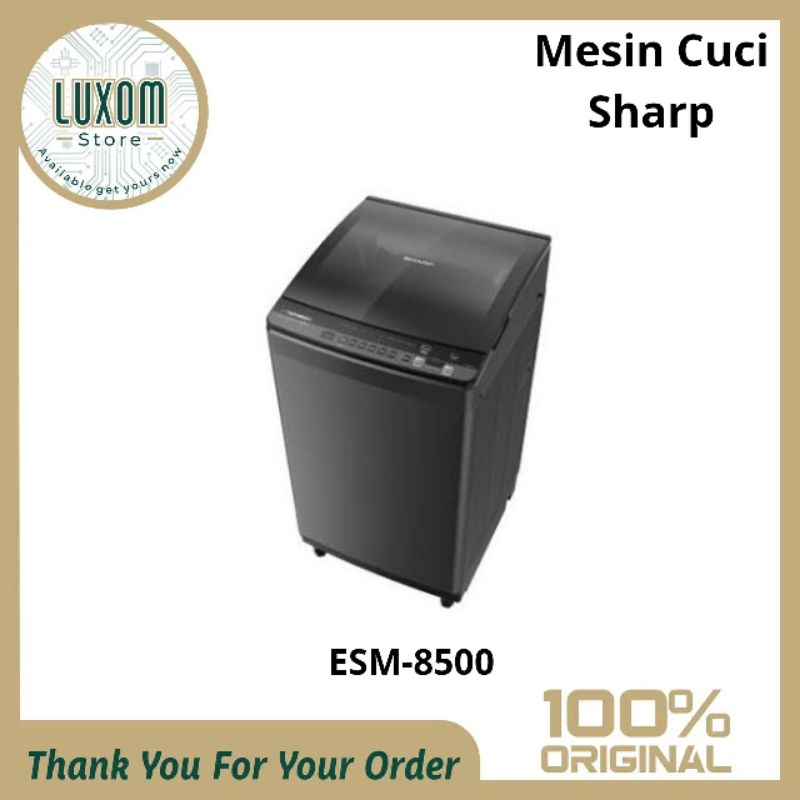 Mesin Cuci Sharp ESM-8500/Mesin Cuci 1 Tabung/Mesin cuci Sharp