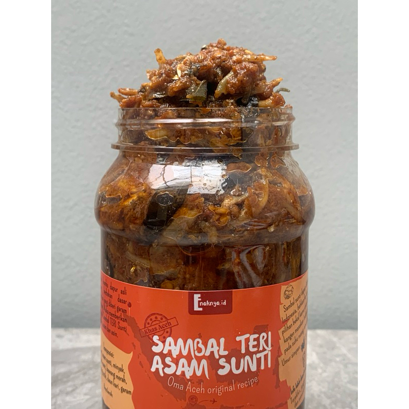 

Sambal Teri Asam Sunti khas Aceh - Sharing size (Medium & large)