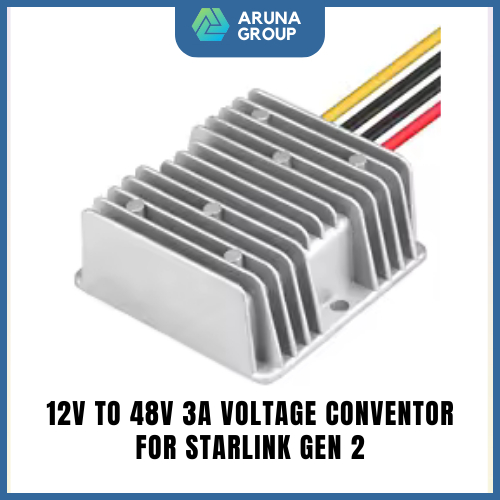 Starlink Edup WT-12S48-144W PSU 12V to 48V 3A Voltage Conventor For Starlink Gen 2