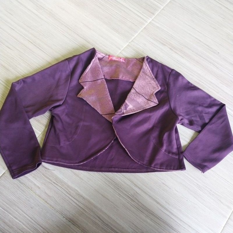atasan rompi crop anak preloved