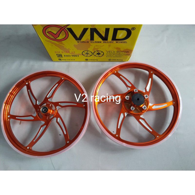 Velg racing VND Six Star V2 160x17 & 160x17 MX king ring 17