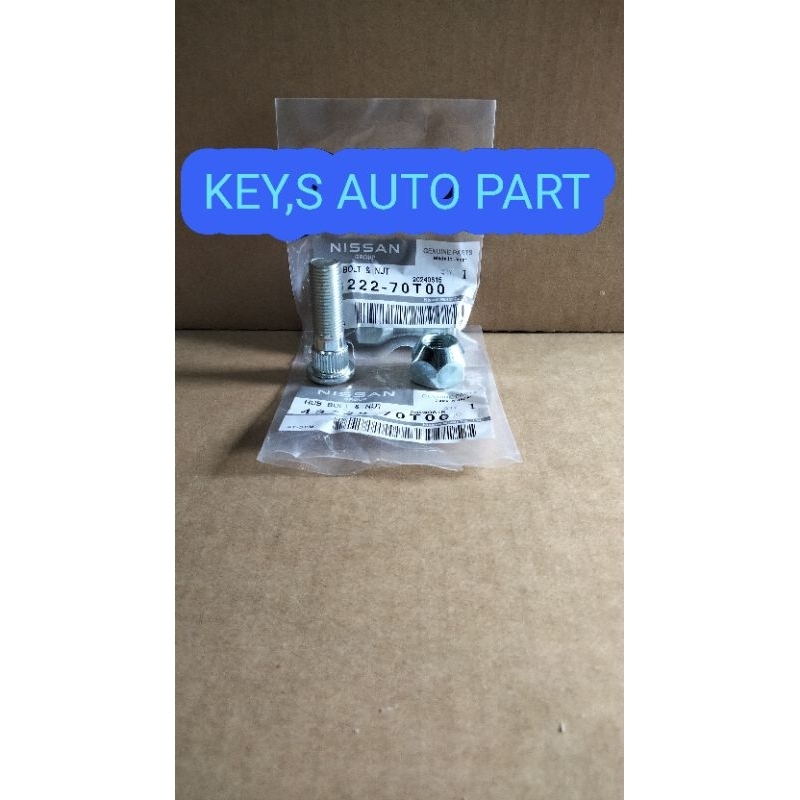 BAUT RODA HUB BOLT MUR RODA LIVINA XTRAIL SERENA MARCH EVALIA