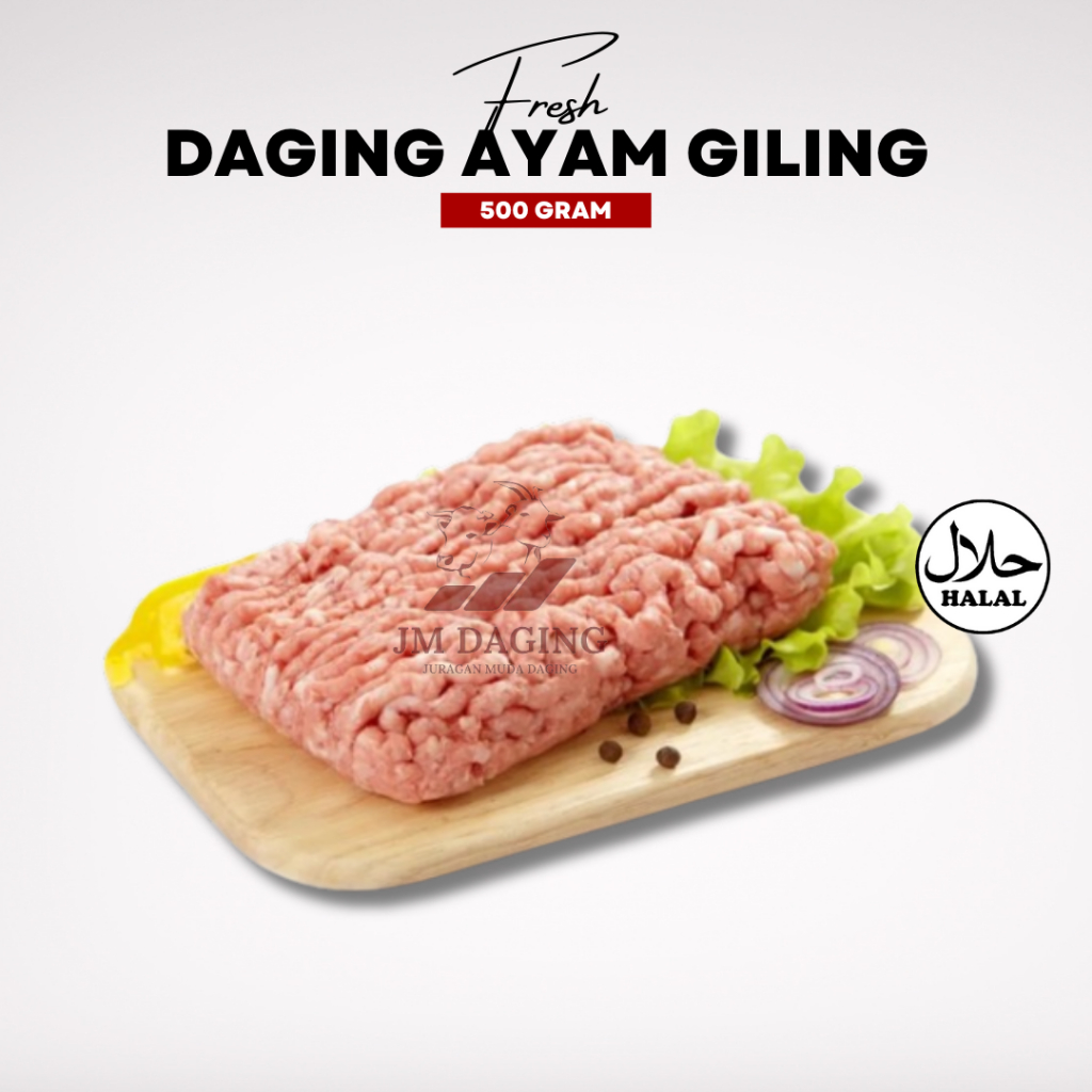 

Daging Ayam Giling Boneless Halal 500gr Tangerang