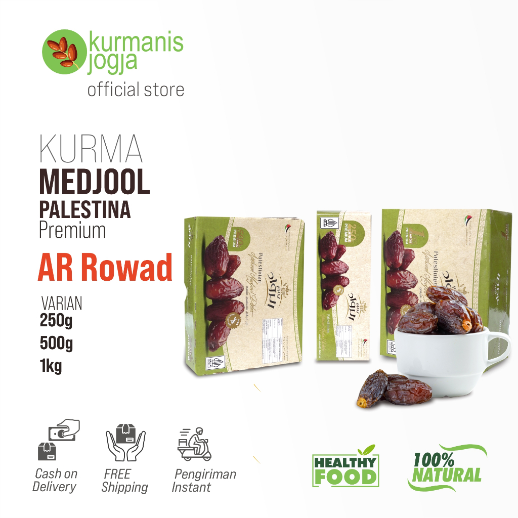 

Kurma Medjoul Al Rowad Premium kurma premium natural medjool dates