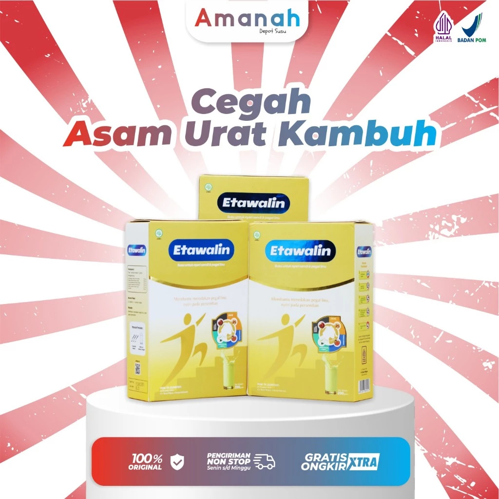 

Etawalin Paket 1 Box Susu Kambing Atasi Permasalahan Sendi dan Tulang Original Asli