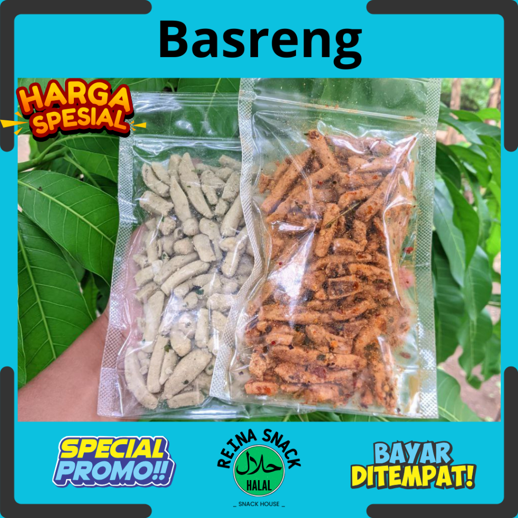 

Basreng varian rasa kemasan standard