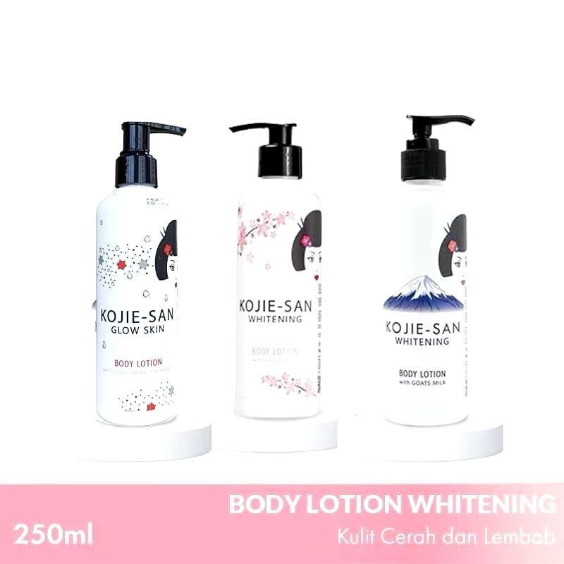 Kojie-San Body Lotion Whitening/goats milk/Glow skin