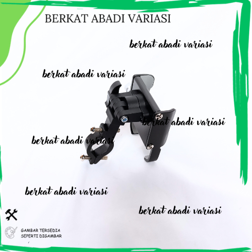 HOLDER HP STANG MOTOR PHONE HOLDER KISEKI PENYANGGA HP GPS UNIVERSAL BRACKET BRAKET BREKET NMAX AERO