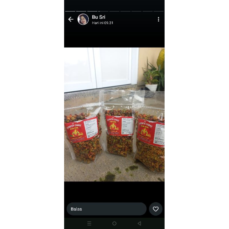 

kripik cabe