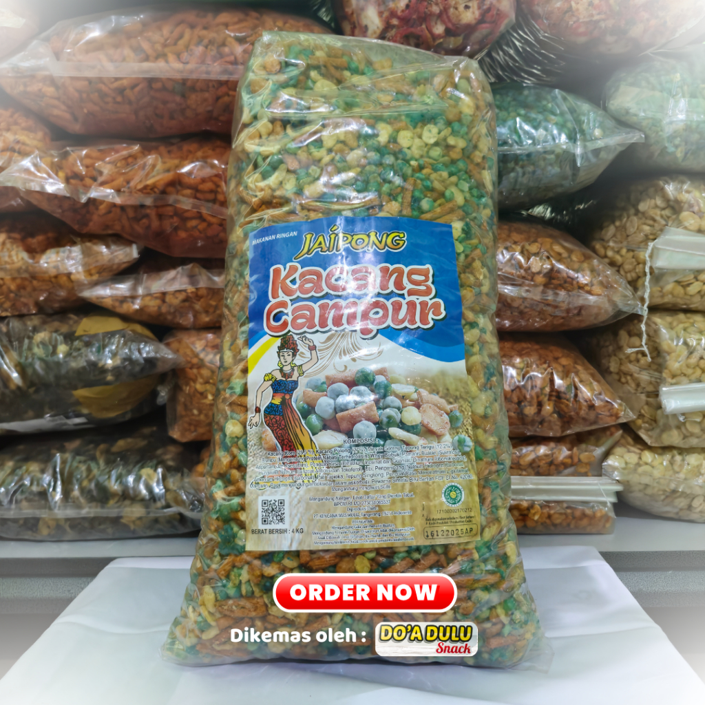 

Kacang campur 1 kg Jaipong I Koro campur Murah