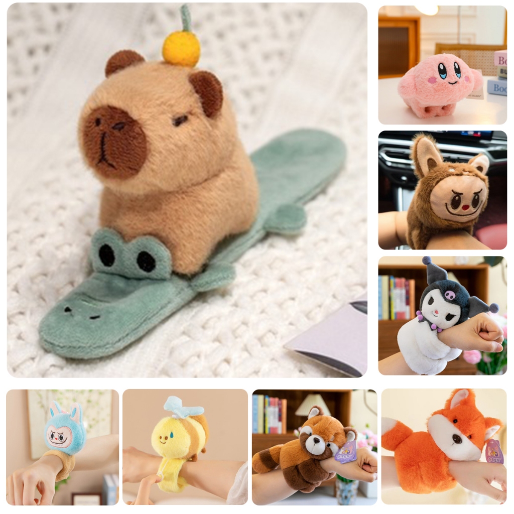 [Ready]  Ring Pop Li Lying Baby Buoy Lying Style Doll Kaola Animal Doll Bracelet Hand Ring Gift Wris