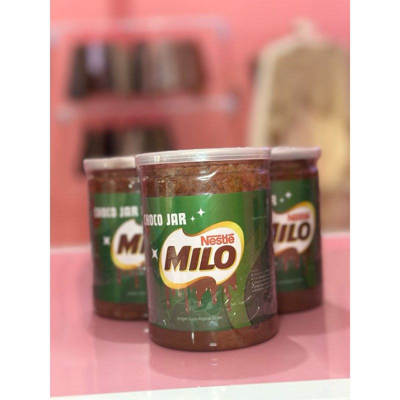 

choco jar milo by Indah Permatasari