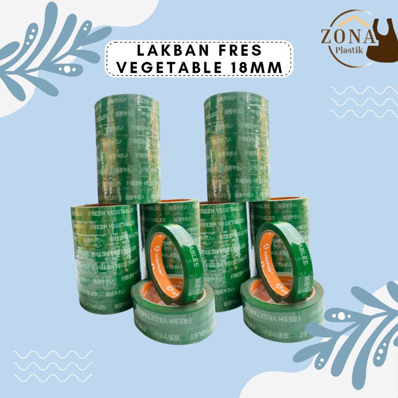 

lakban vegetable /isolasi Fresh Vagetable Hijau Tape