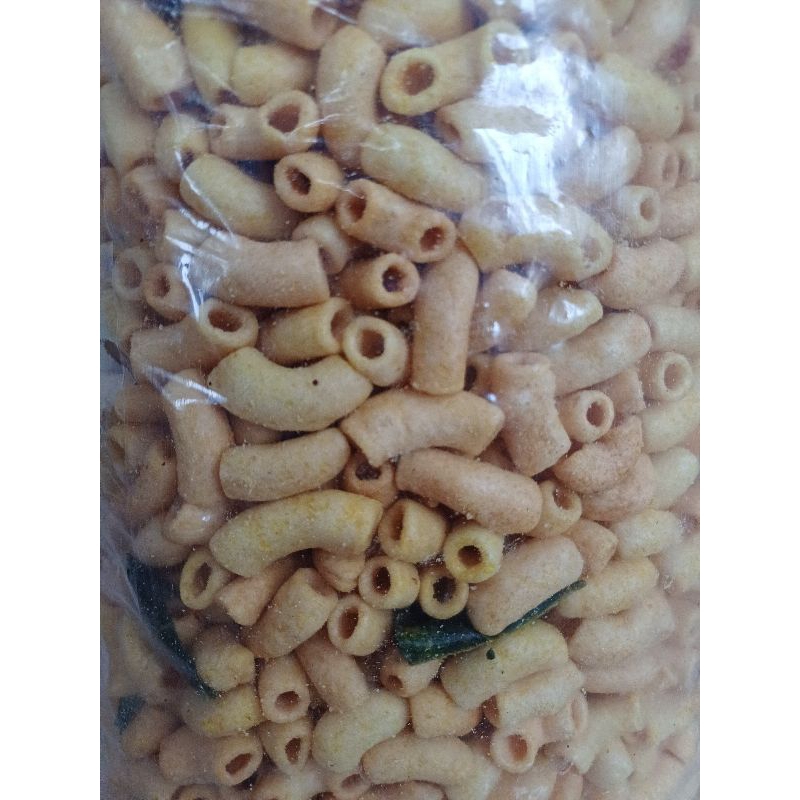 

Snack Makaroni Daun Jeruk Gurih, Asin