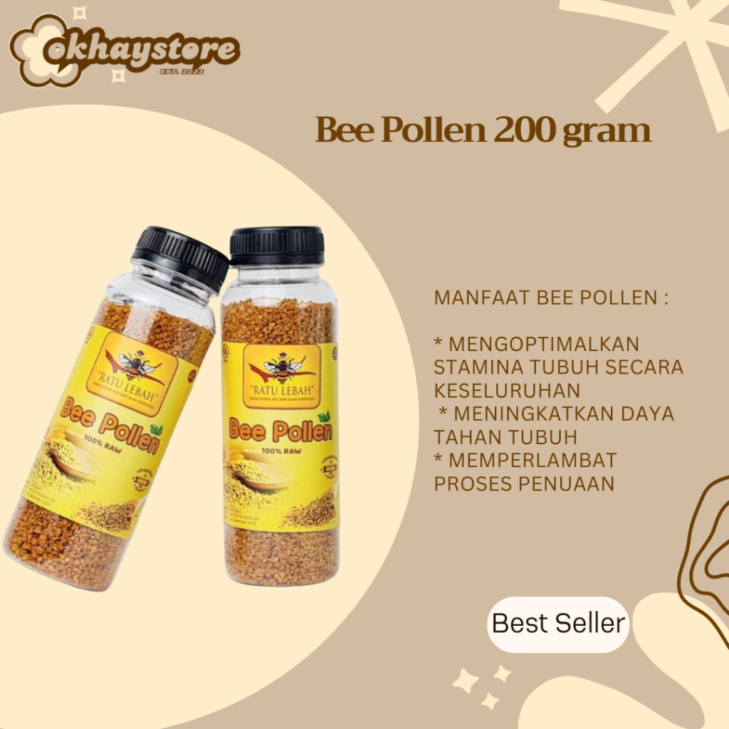 

Bee Pollen 200 gram Super Food