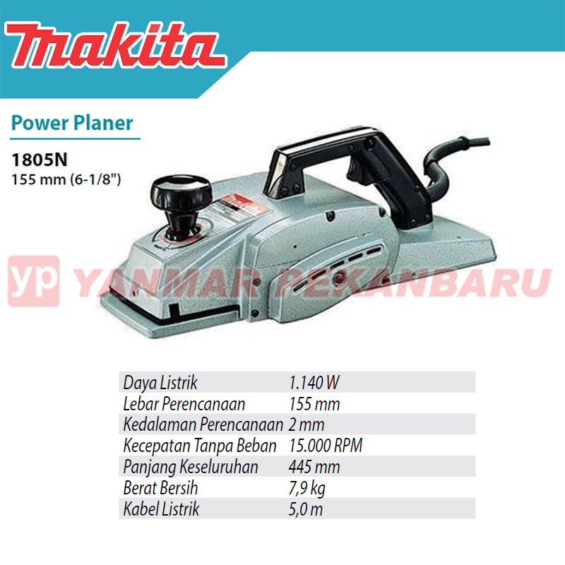 Mesin Serut Planer Makita 1805 N