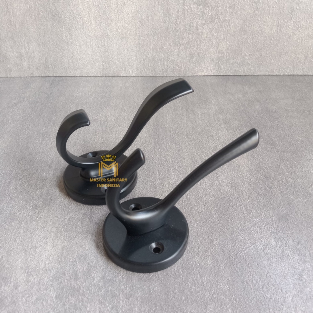 Gantungan Baju - Hanger Baju - Kapstok Satuan - Black