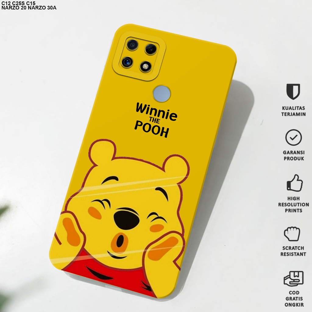 Case Realme C12 - Softcase Realme C12 - Softcase Procamera Motif Kartun - Casing Hp Realme C12 - Cas