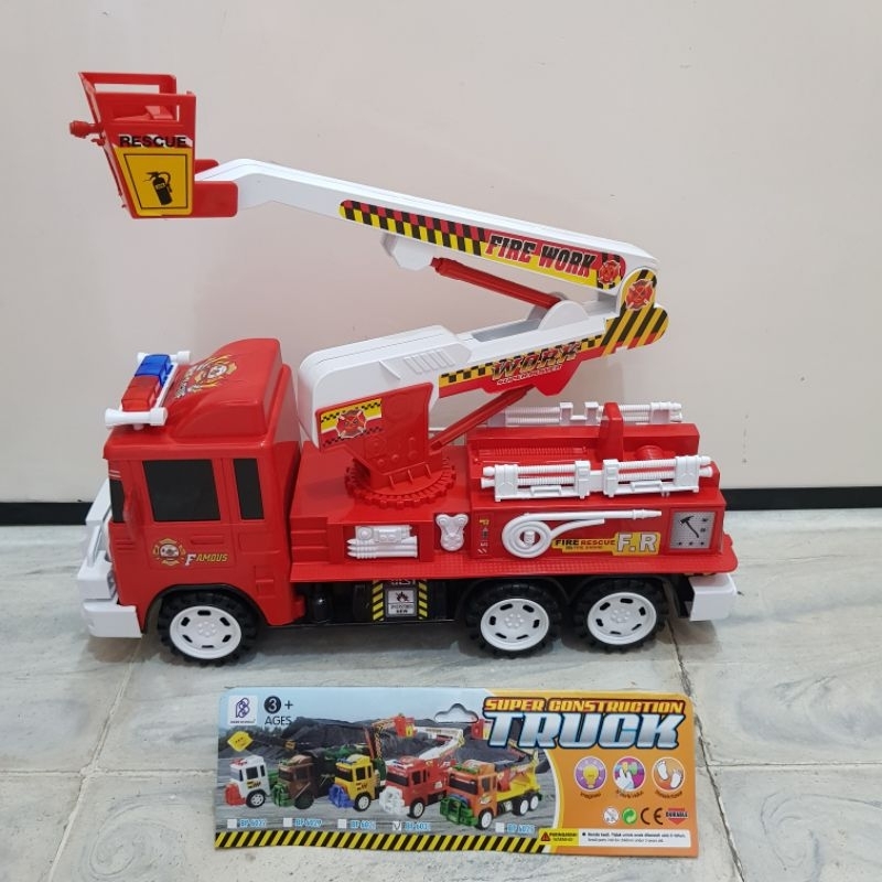 BP 6031 Mainan Anak Mobil Pemadam Kebakaran Fire Fighter