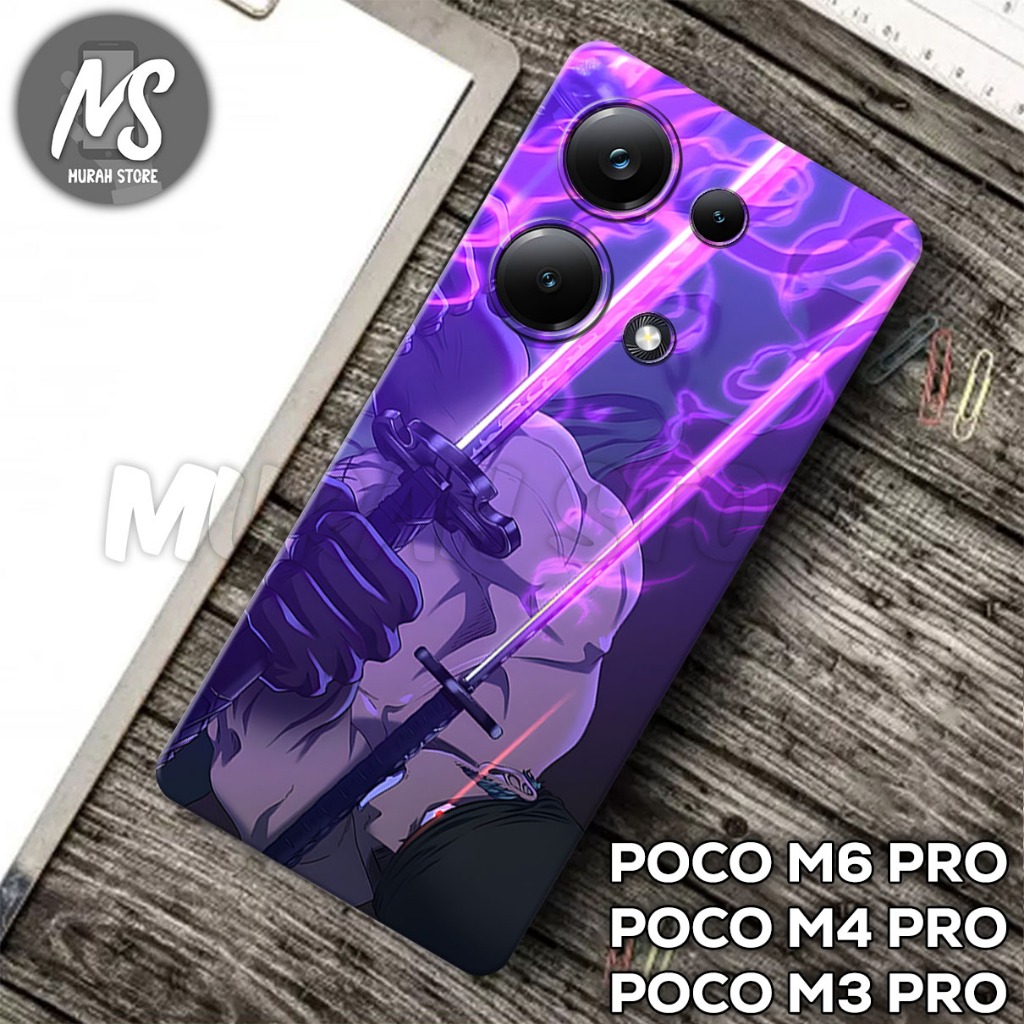 SoftCase POCO M6 PRO/MS4/MOTIF ANIME/Case POCO M6 PRO/Casing POCO M4 PRO/Kesing POCO M3 PRO/SoftCase