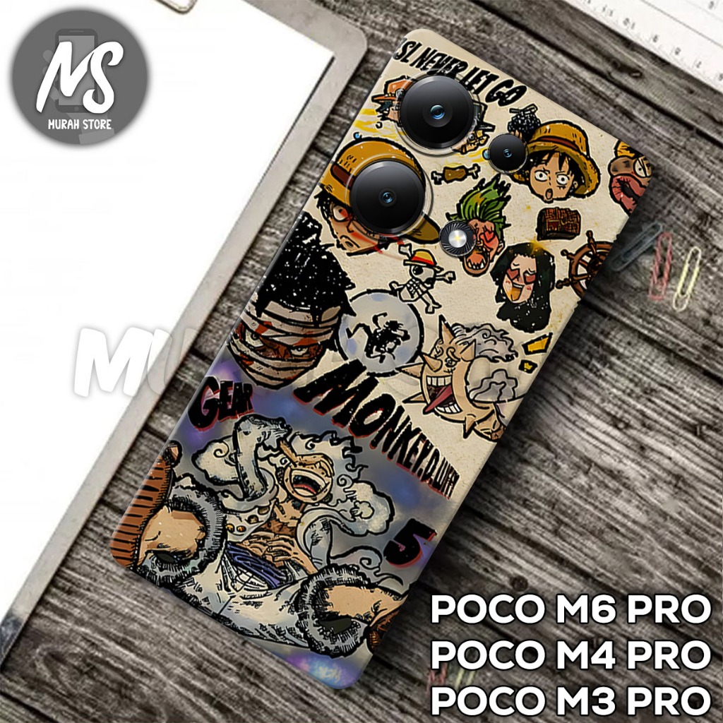 SoftCase POCO M6 PRO/MS5/MOTIF ANIME/Case POCO M6 PRO/Casing POCO M4 PRO/Kesing POCO M3 PRO/SoftCase