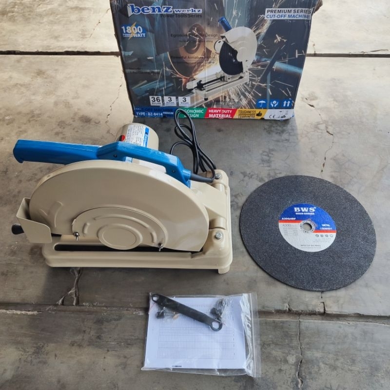 Mesin Potong Pemotong Besi Cut Off 14" inch Benz