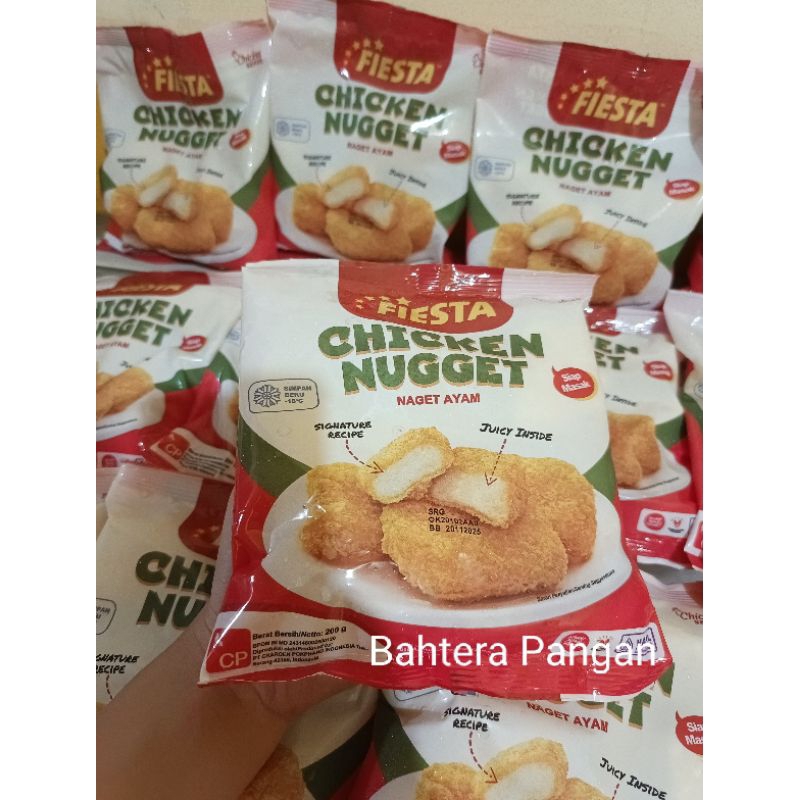 

Fiesta Chicken Nugget 200gram | Nugget Fiesta Chicken